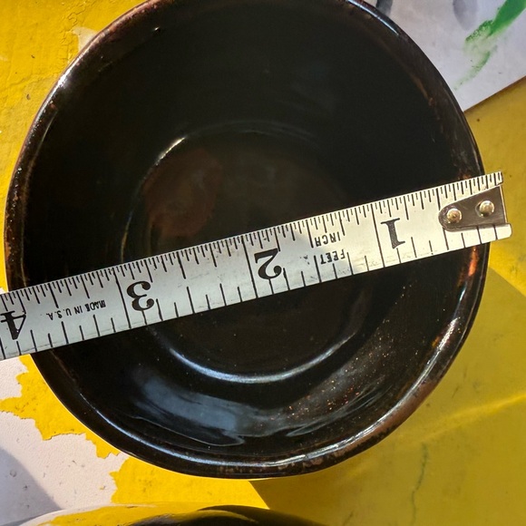 Unique Ceramic Vase land Small bowl Marked JR - Picture 12 of 13